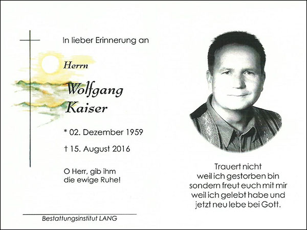 kaiser wolfgang